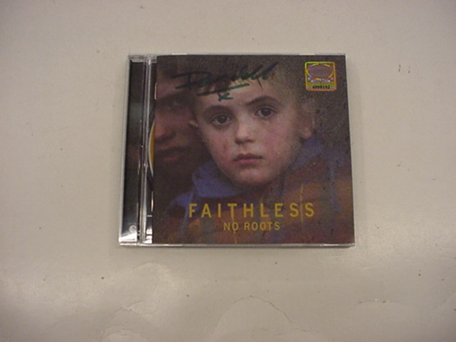 FAITHLESS - NO ROOTS - CD S ORIGINÁL PODPISEM